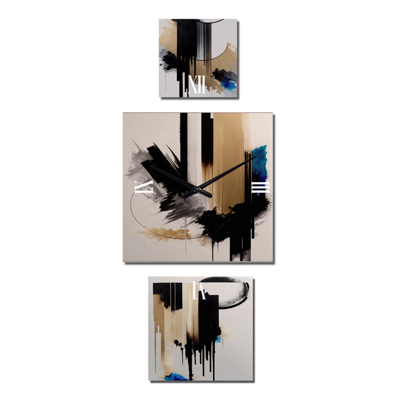 Harbai Metal Wall Clock