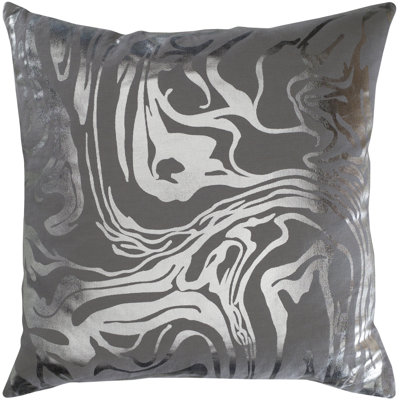 Crescent Square Cotton Throw Pillow