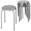 Brander Steel Accent Stool