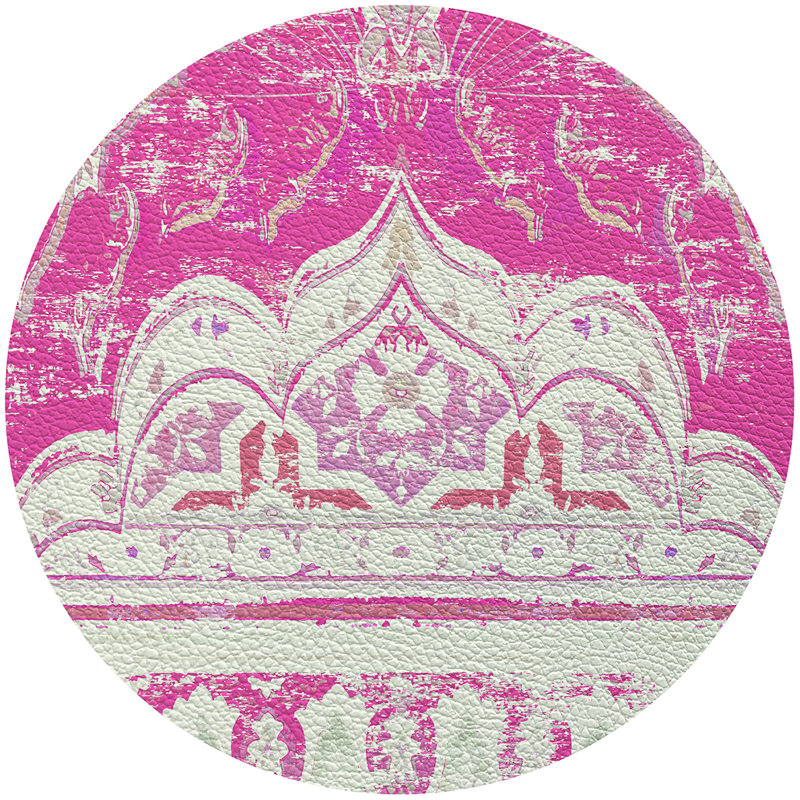Jaipur Raspberry Placemat Set, Pink