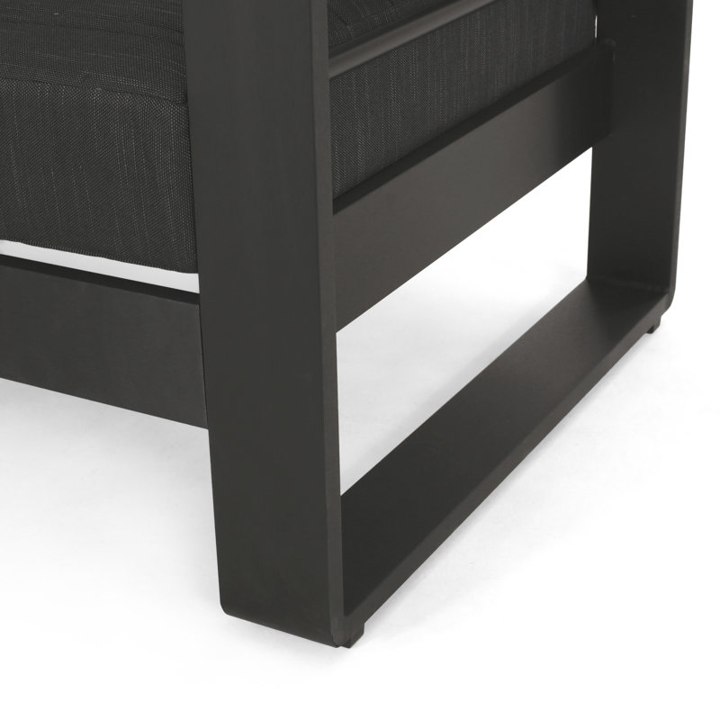 Outdoor With Composite Accents And Padding Seating Weather Resistance Horizontal Back Cushions