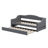 Upholstered Twin XL Size Daybed With LED Belt And Trundle-106691565