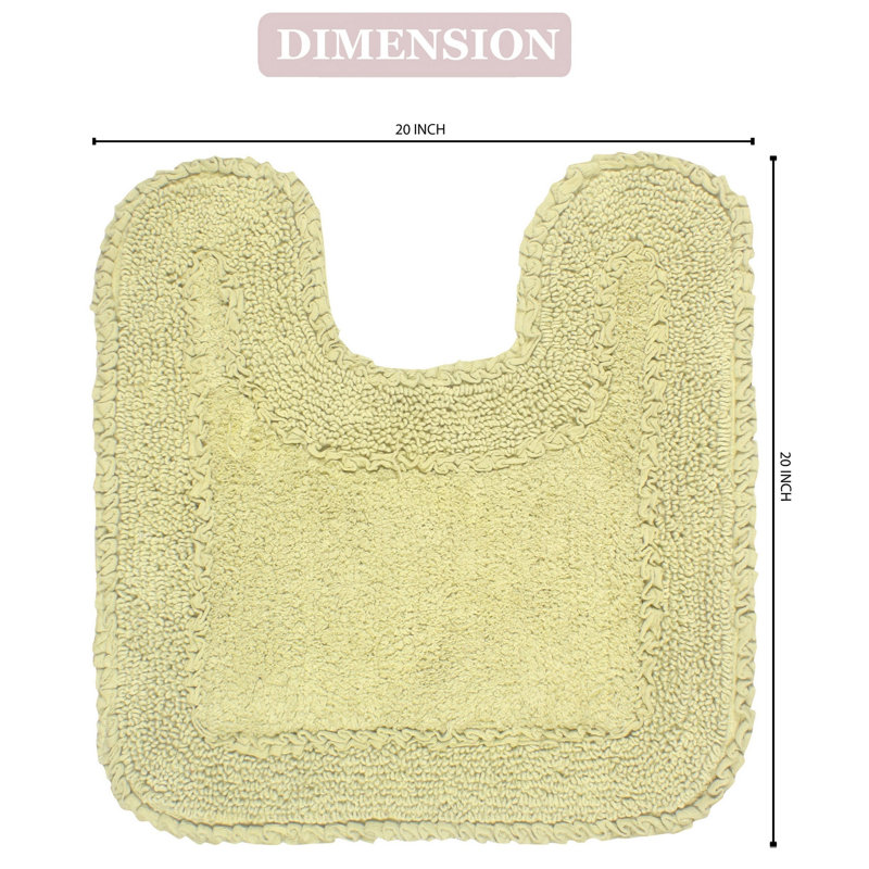 Non-Slip Contour Mat, Green