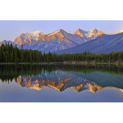 Canadian Rocky Mountains by Dszc - No Frame Print on Canvas