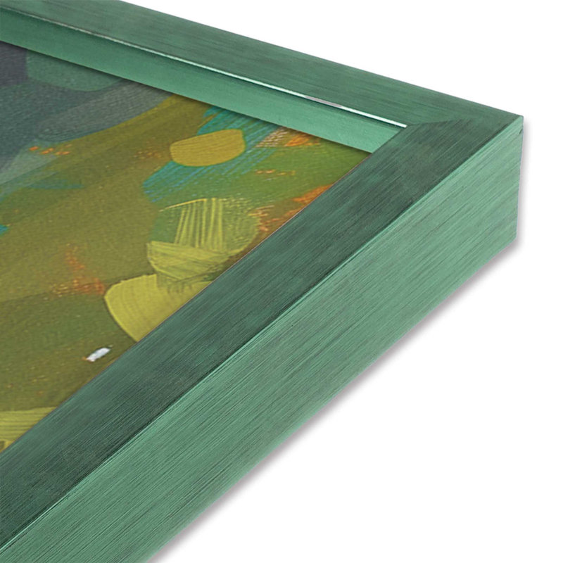 «Seacliff Whispers V2», impression encadrée sur papier par Azure Artisanal Studio, Citronnelle