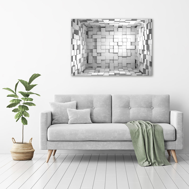 Cubes - Wrapped Canvas Print