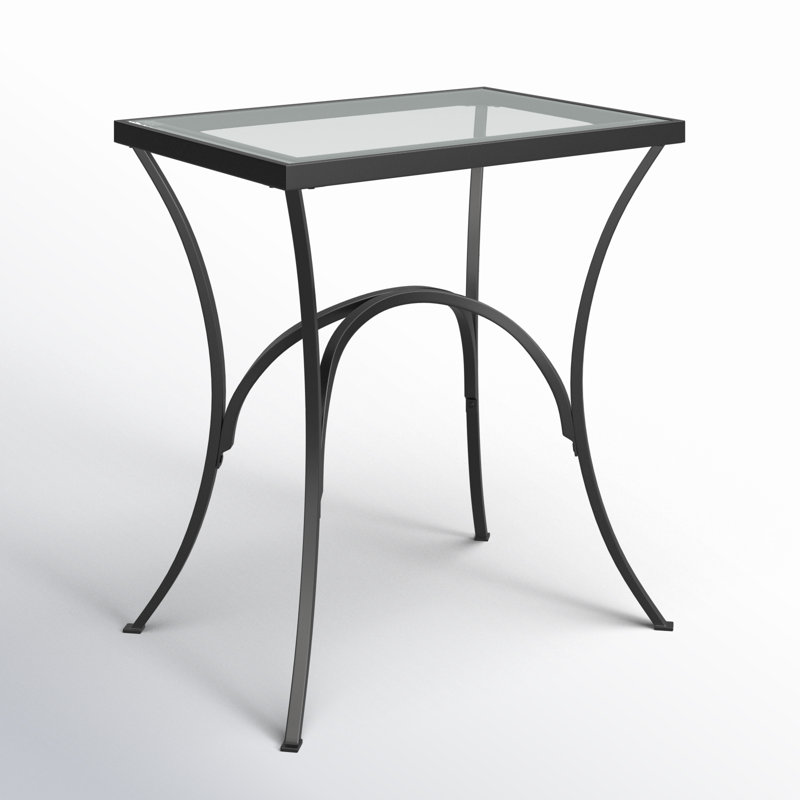 Alayna Glass End Table