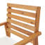 Chaise de patio avec coussins
