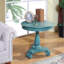 Table d'appoint ronde à piédestal en bois-271806040