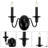 Cathyrn 2-Light Dammable Candle Wall Light