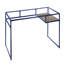 Bureau Yasin avec plateau en verre et finition bleue-1664631941