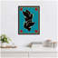 «Lush Duo 4 Birds» par Shatha Al Dafai, reproduction d'art sur toile encadrée