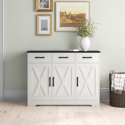Tahara 42.5" Wide 3 Drawer Sideboard