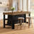 Kitchen Island With Storage Shelves For Kitchen Dining Room-96649414