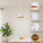 Luminaire suspendu moderne avec longueur réglable et finition résistante à la rouille - blanc mat-158664891-158664889