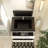 Angela 30-Inch Floating Bathroom Vanity In Grey Oak With Matte Black Quartz Top-97827219