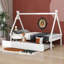Lit de sol de tente simple Aquaisha, cadre de lit simple House avec lit gigogne escamotable-416739628