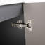 Meuble-lavabo de salle de bain 30 po avec lavabo en résine. Aspect moderne. Armoire à fermeture en douceur. Tablette ajustable. Poignées en métal. Contreplaqué. Lavabo à poutre kaki. Commode de porte contemporaine. Options de poignées. Flair-2001039215