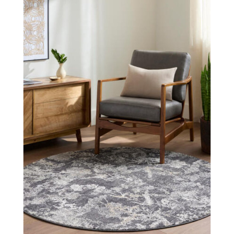 Kirima Machine Woven Area Rug, Round 7'10"