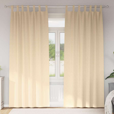 Curtains With Curtains 2 Pcs Polyester