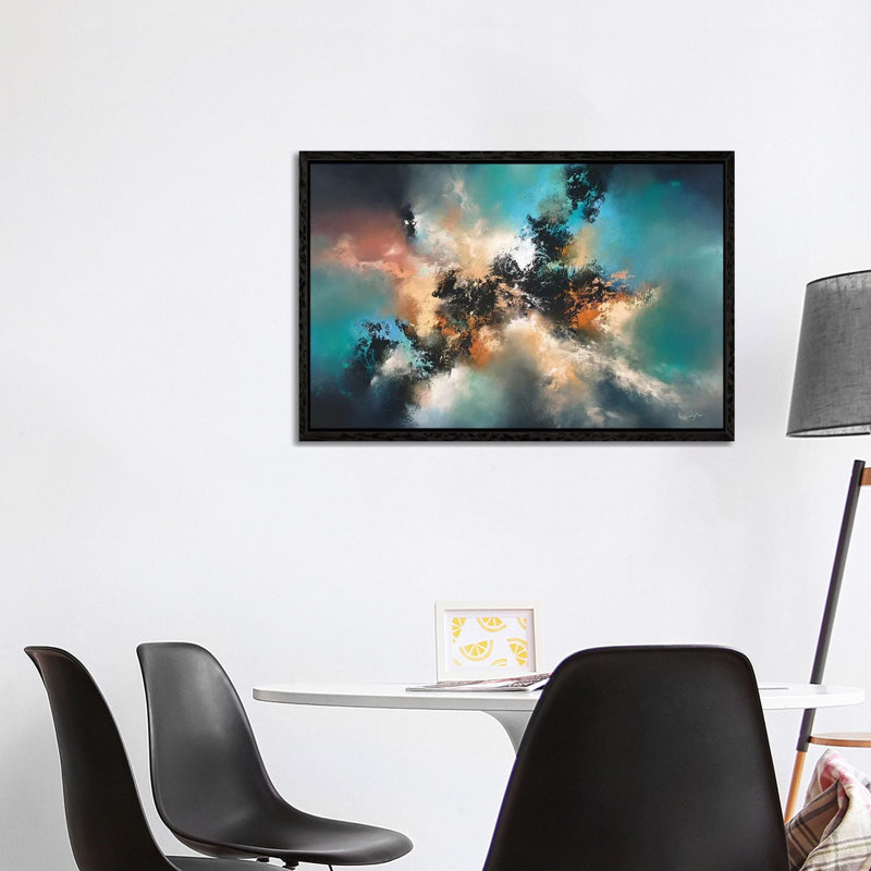 All That We See Or Seem by Christopher Lyter - Print on Canvas, Black Framed, 101.6 cm H x 66.04 cm W