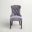 Chaise d'appoint rembourrée et capitonnée Jolliff-22814841