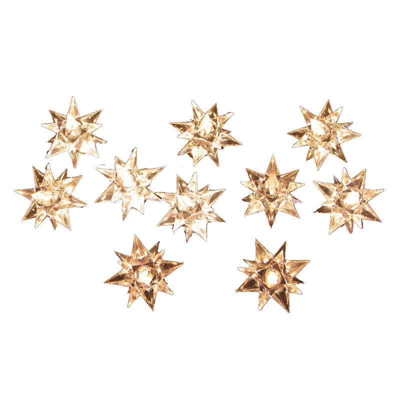 Lumières de chaîne 10 lumières diamond star