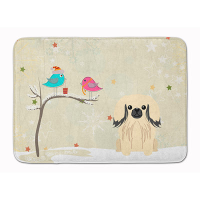 Tapis de bain antidérapant en microfibre Christmas Presents