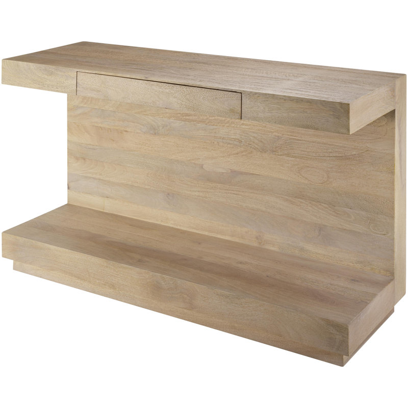Sonora Modern Console Table, Natural
