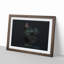 Black Rooster in Abstract - Picture Frame Graphic Art Print-55686539-55686545