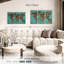 Carte en bois Aliaz turquoise-107953567