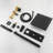 Bathroom Shower In Matte Black - Brass, With 1.5 Gpm Flow And Diverter Switch For Modes Wall Mounted Kit Rainfall Head Handheld Long-Lasting Use