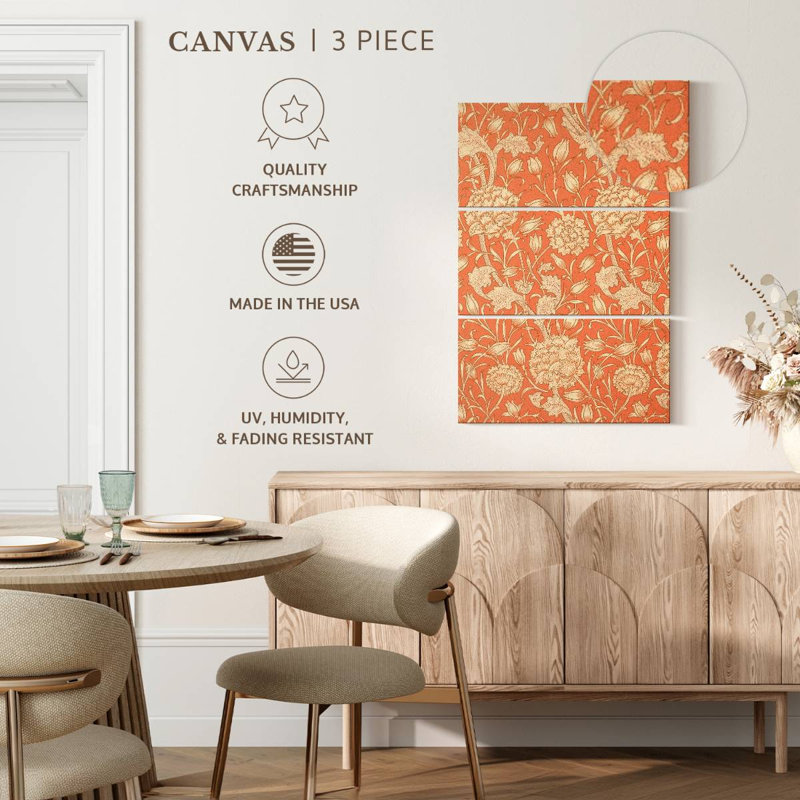 Harnek tulipe sauvage 1884, H 45 po x l 28 po