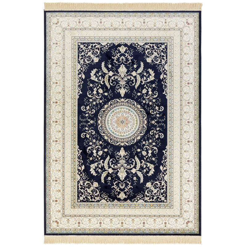 Antik Negar Machine Woven Cotton Indoor Rug, Rectangle 160 x 230cm