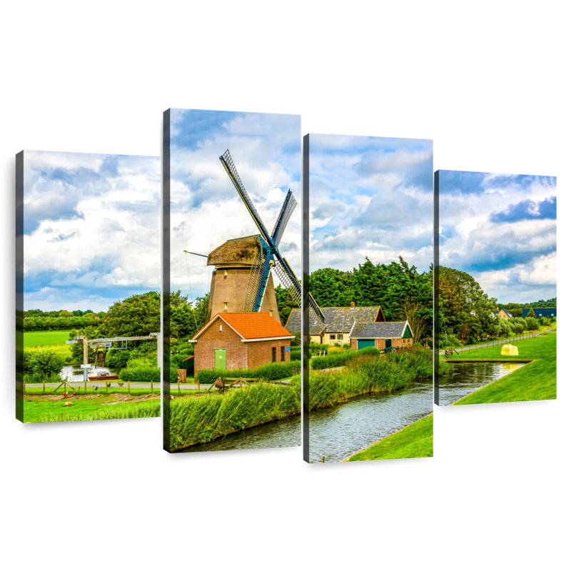 Alvord Dutch Windmill Farm, 22" H x 36" W