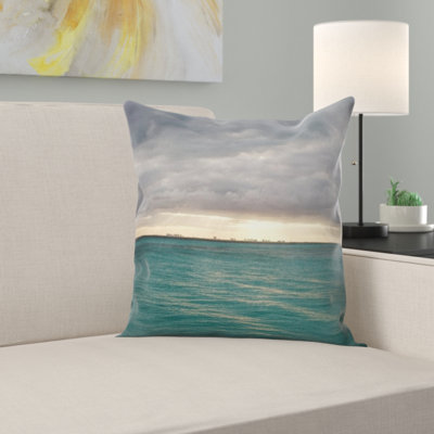 Water Throw Pillow