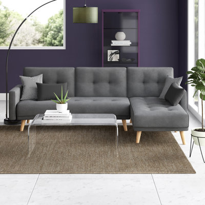Maxime Upholstered L-Shaped Sectional Reversible