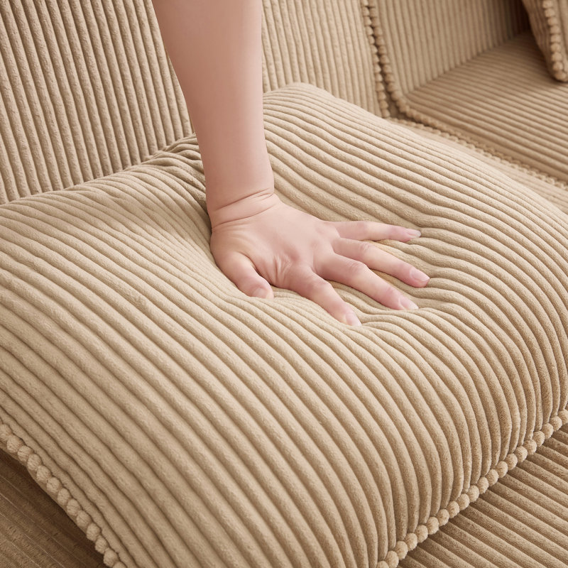 Martha Ottoman Corduroy -Camel, Camel