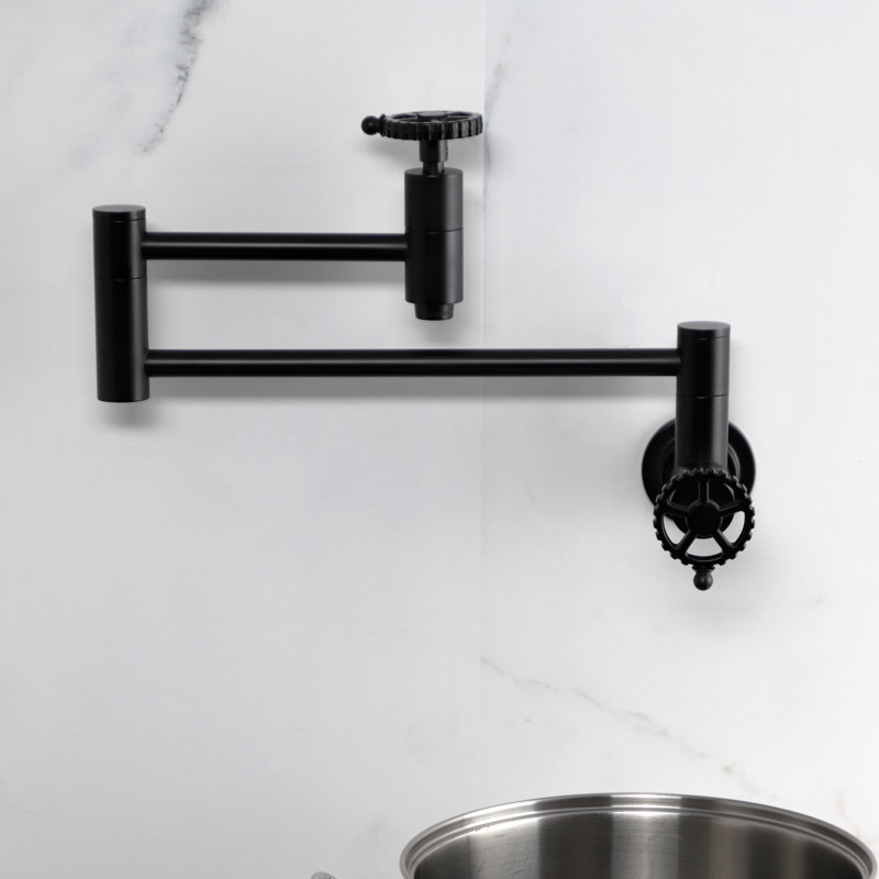 Remplisseur de pot Fuller, Noir mat