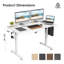 Bureau de travail électrique à hauteur réglable-767801765