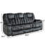 Quiteris 86.6" W Microfiber Manual Reclining Sofa-888503100