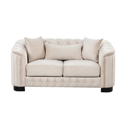 Jaselyn 64'' Velvet Loveseat