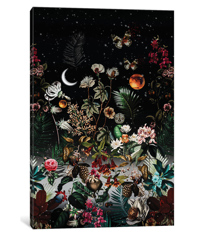 « night », impression sur toile, H 26 po x l 18 po x P 1,5 po