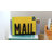 Afshin MAIL Cutout Metal Letter Holder