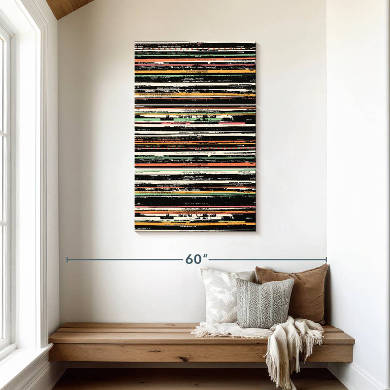 Abarca Recordsss, 45" H x 28" W
