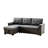Lynkon Upholstered 53.9'' Sleeper Sofa