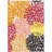 SUNSHINE Flower Outdoor Rugs Beautiful Bloom Pink/Yellow/Black Multi-84053936