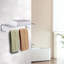 Porte-serviettes mural pour salle de bain
