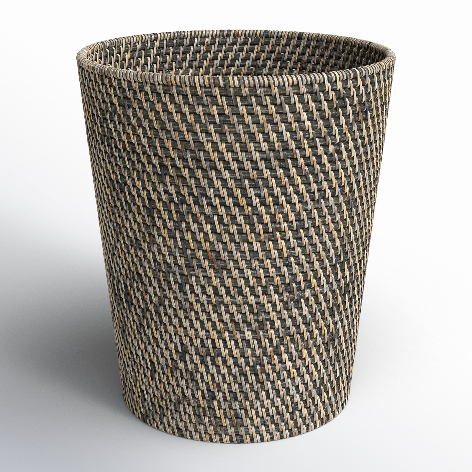 Goodfield 3 Gallons Waste Bin, Bronze