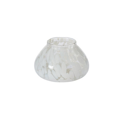 Porte-votive de table en verre H 3,25 po Vin
